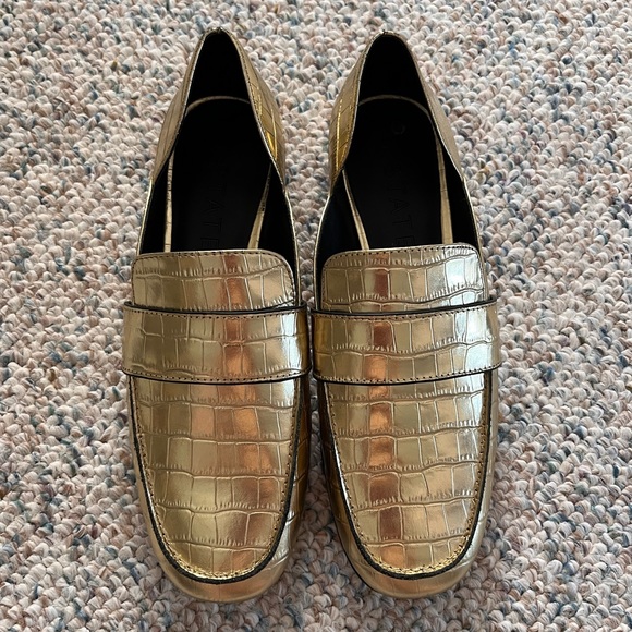 Gold Loafers - Picture 2 of 8